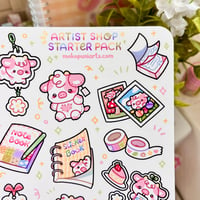 Image 2 of Artist Shop Starter Pack Sticker Sheets