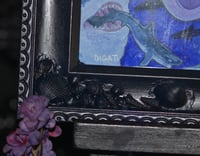Image 5 of Feeding Frenzy Original Watercolor Painting 