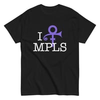 Image 1 of I [PRINCE] MPLS T-Shirt (White Text)