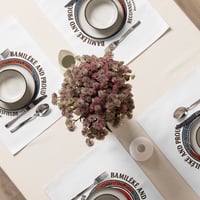 Placemat Set of 4 Bamileke and Proud Prints.