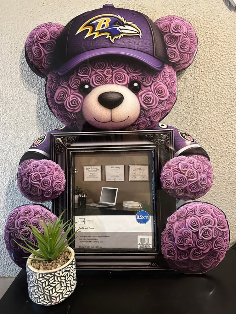 Rose Frame Bear