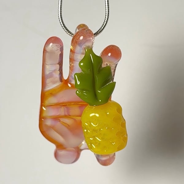 Image of Frosted Sunkist Pineapple Pincher