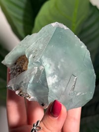 Image 2 of XL TEAL CUBIC FLUORITE -CHINA-