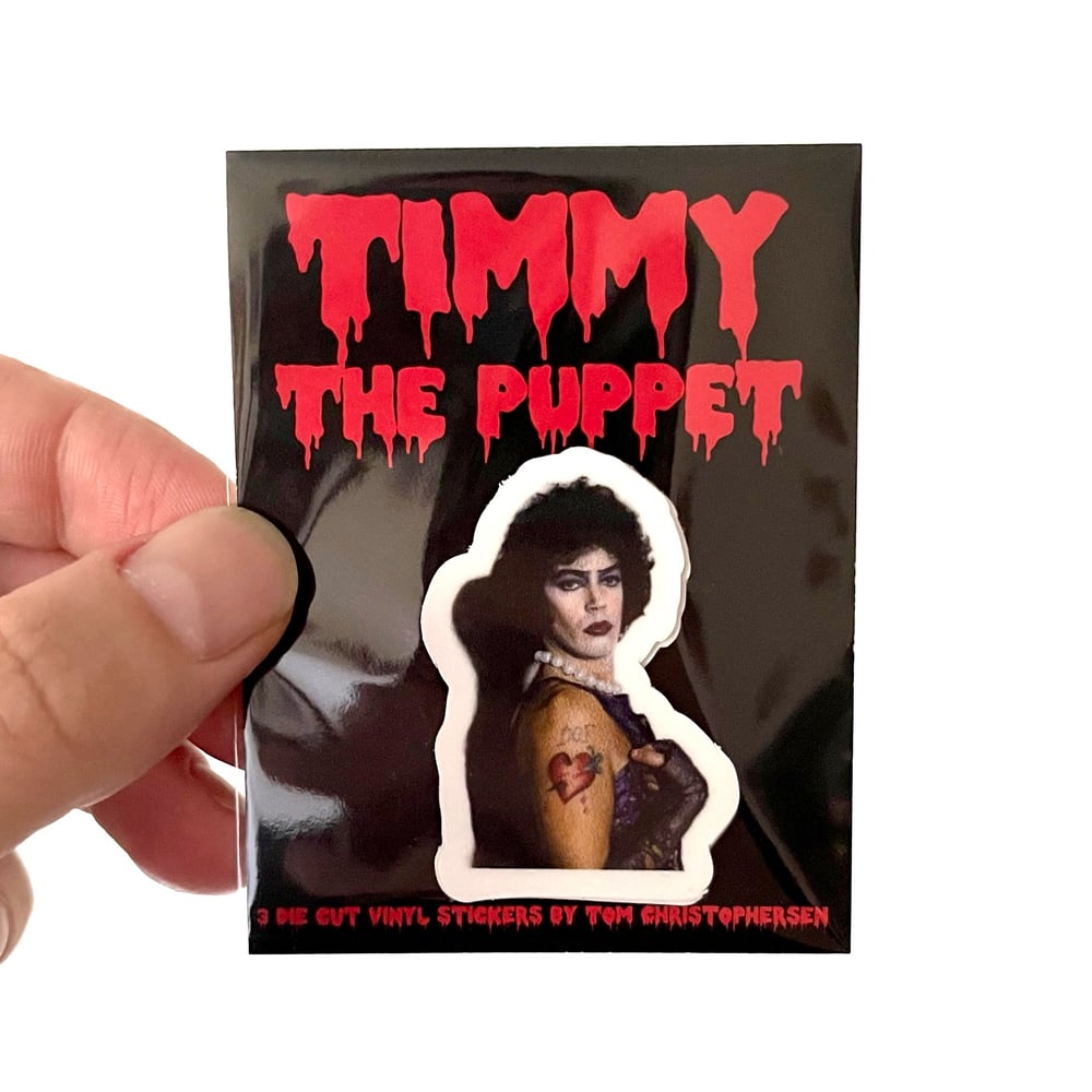 Image of Timmy The Puppet Sticker Packs
