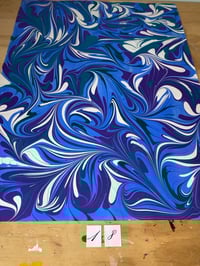 Image 3 of Marbled Full Sheets #17-20