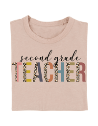 Image 6 of School Title Shirts (Tan)