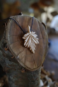 Image 12 of   Maple Leaf Pendant Necklace 