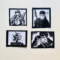 Image 2 of BERSERK GUTS Patches (set of 8)