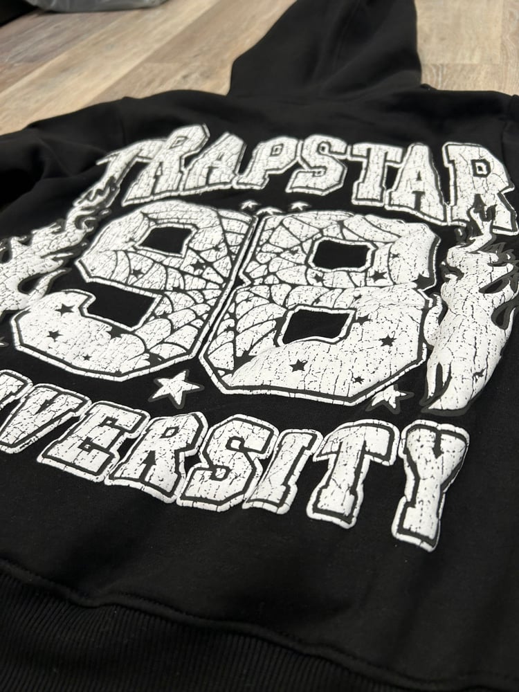Image of Black TrapStar University “Puff” Sweatsuit
