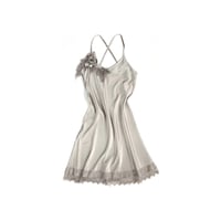 Image 1 of Holly Stalder Silk Charmeuse Slip Dress