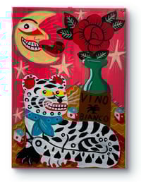 Una tigre bianca