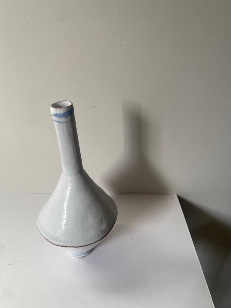 White Yield Vase Image 5