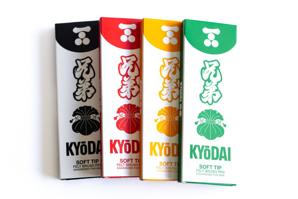 Image of Kyodai Soft tip pens