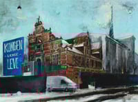 Image 1 of "København – Malerdrømme og tankestreger – Kongen længe leve" / 120x160 cm