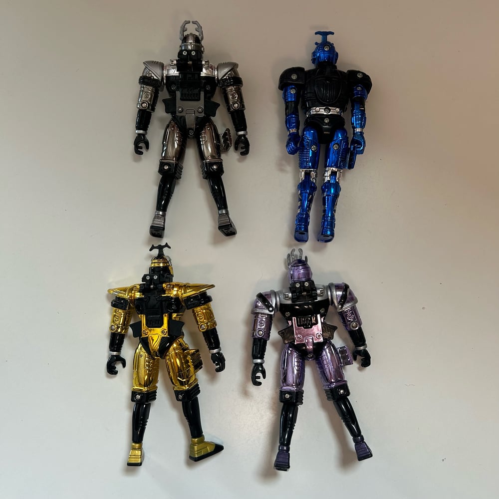 Image of LOT 4 FIGURINES BEETLEBORGS BANDAI