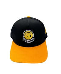 Image 1 of Black and yellow SnapBack 