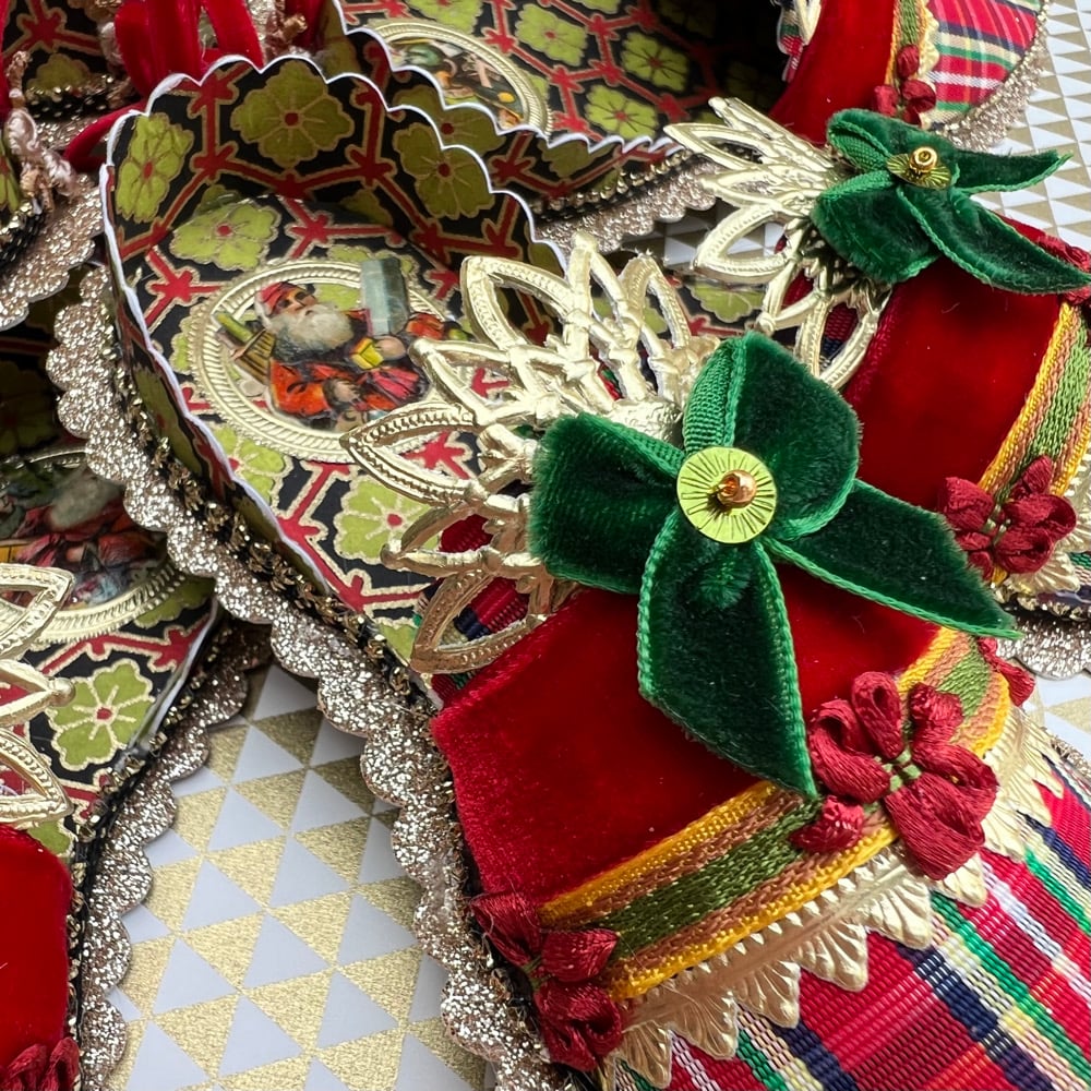Image of Plaid Christmas Slipper
