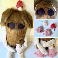 Image 1 of Muffin the Mushroom Guardian GIANT  and friends 