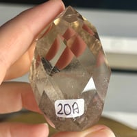 Image 2 of Smoky Quartz Faceted Flame (20A)