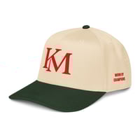 Image 1 of KMC "WBC" SnapBack (Red/Dark Green)