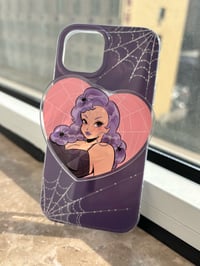 Image 3 of Perfect spiderweb Phone Case (for MagSafe phone grip)