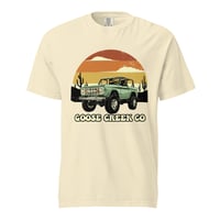 Image 2 of Goose Creek Co Adventures Bronco Retro Unisex garment-dyed heavyweight t-shirt