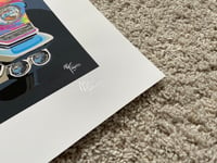 Image 3 of Cadillac Eldorado Neon (Signed Print)