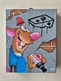 Image 2 of CHEEZ Cheo Character Original Canvas
