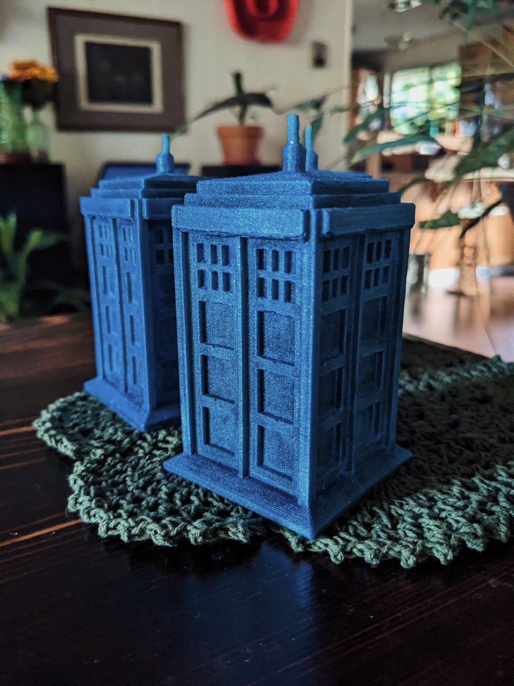 Image of TARDIS Candle