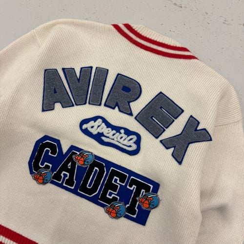 Image of 1990s Avirex Cadet Wool Sweater, Size Medium