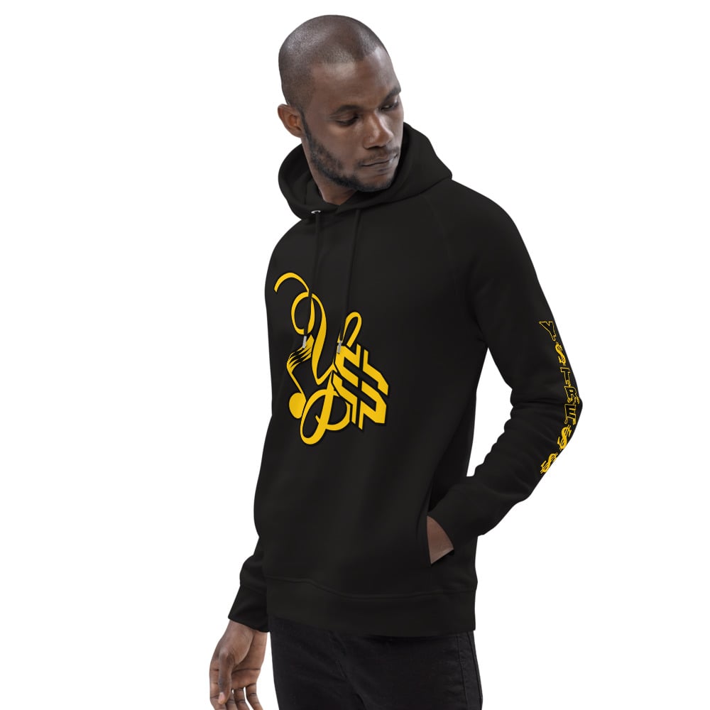 Image of YSDB Exclusive Gold and Black Unisex pullover hoodie 