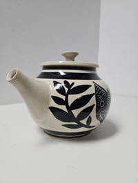 Image 3 of Teapot 3 - "Stay a while" tomb & bat *SECONDS PIECE*