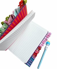 Image 4 of Shaggy Rainbow Journal + Pen {set B} copy