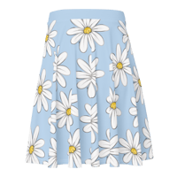 Image 2 of Flower Boobies Skater Skirt