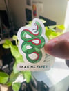 Snake Sticker 2"x3" 