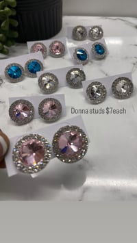 Donna silver studs 