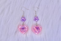 Image 2 of ‘love letter’ drop earrings