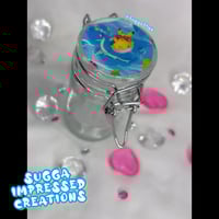 Image 2 of Pikachu Lounging Mini Glass Stash
