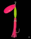 Chartreuse with Hot Pink Blade