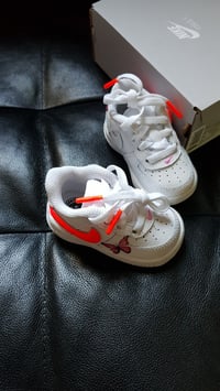 Image 2 of Toddler Baby WEARCUTE®️Nike AF1 butterfly