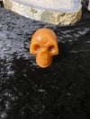 Orange Calcite Skull