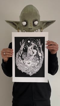 Image 1 of BIG GLADE ENERGY A3 SCREEN PRINT 