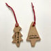 Image of Pottery Christmas decorations
