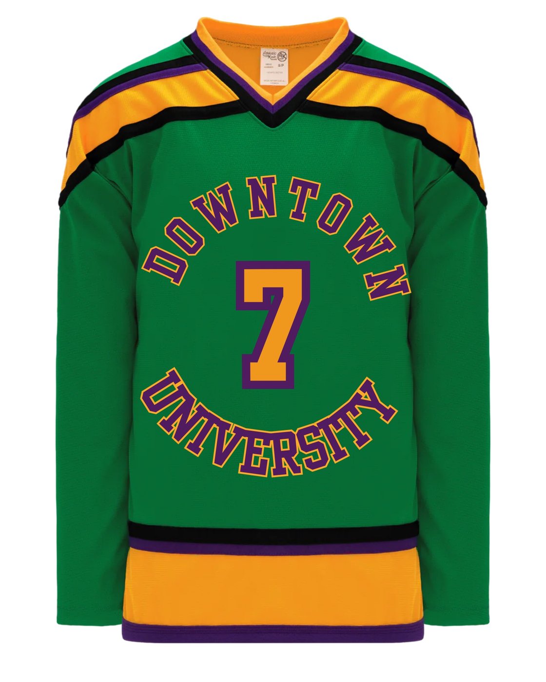 Image of Downtown University 7  (Purple, Green, & Gold)