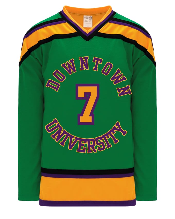 Image of Downtown University 7  (Purple, Green, & Gold)