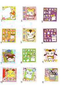 Image 2 of hamtaro stickers