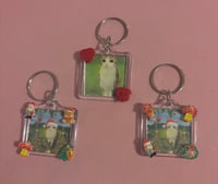 Image 1 of ✧.*Meowl keychain 