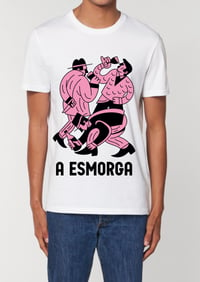 Image 1 of ON SALE- Camiseta A Esmorga Rosa e Amarela