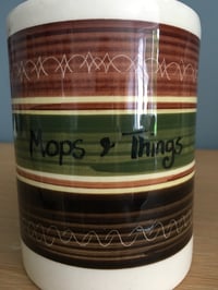 Image 2 of Dragon Pottery Rhayader Wales ‘mops & things’ pot