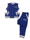 YB Premium Blue-White Varsity Suit